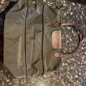 Longchamp LePliage Expandable Tote Green